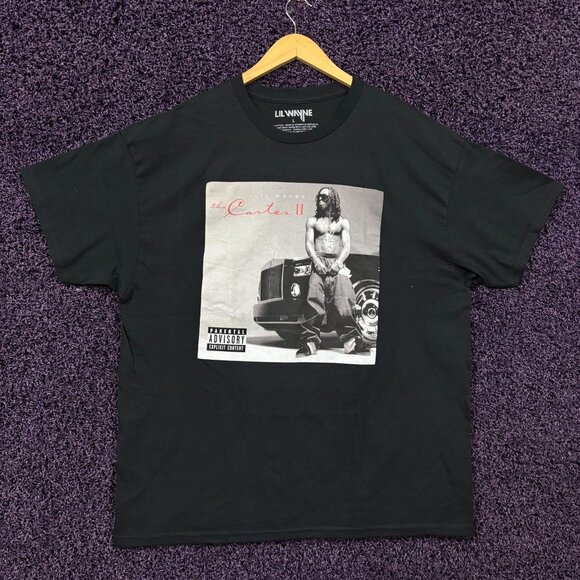 Lil Wayne Tha Carter II Album Art Young Money Rap T-Shirt L - Picture 1 of 5